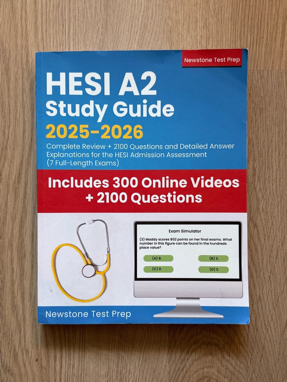 Newstone Test Prep HESI A2 Study Guide 2025-2026